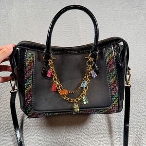 Betsey Johnson Gummy Bears Satchel Kitsch Beary Sweet Top Handle Bag Purse